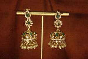 Indulekha Pearl Jhumka