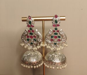 Uma Flower Jhumka