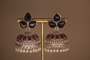 Divyani Flower Jhumka