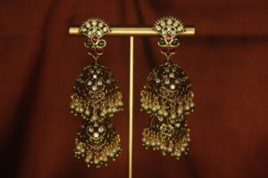 Ananda Double Jhumka