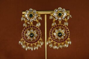 Neela Pearl Chandbali